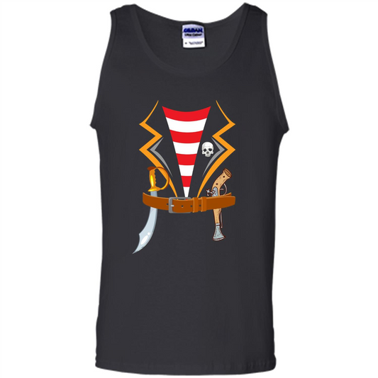 Pirate Costume T-shirt Halloween Gift T-shirt Black