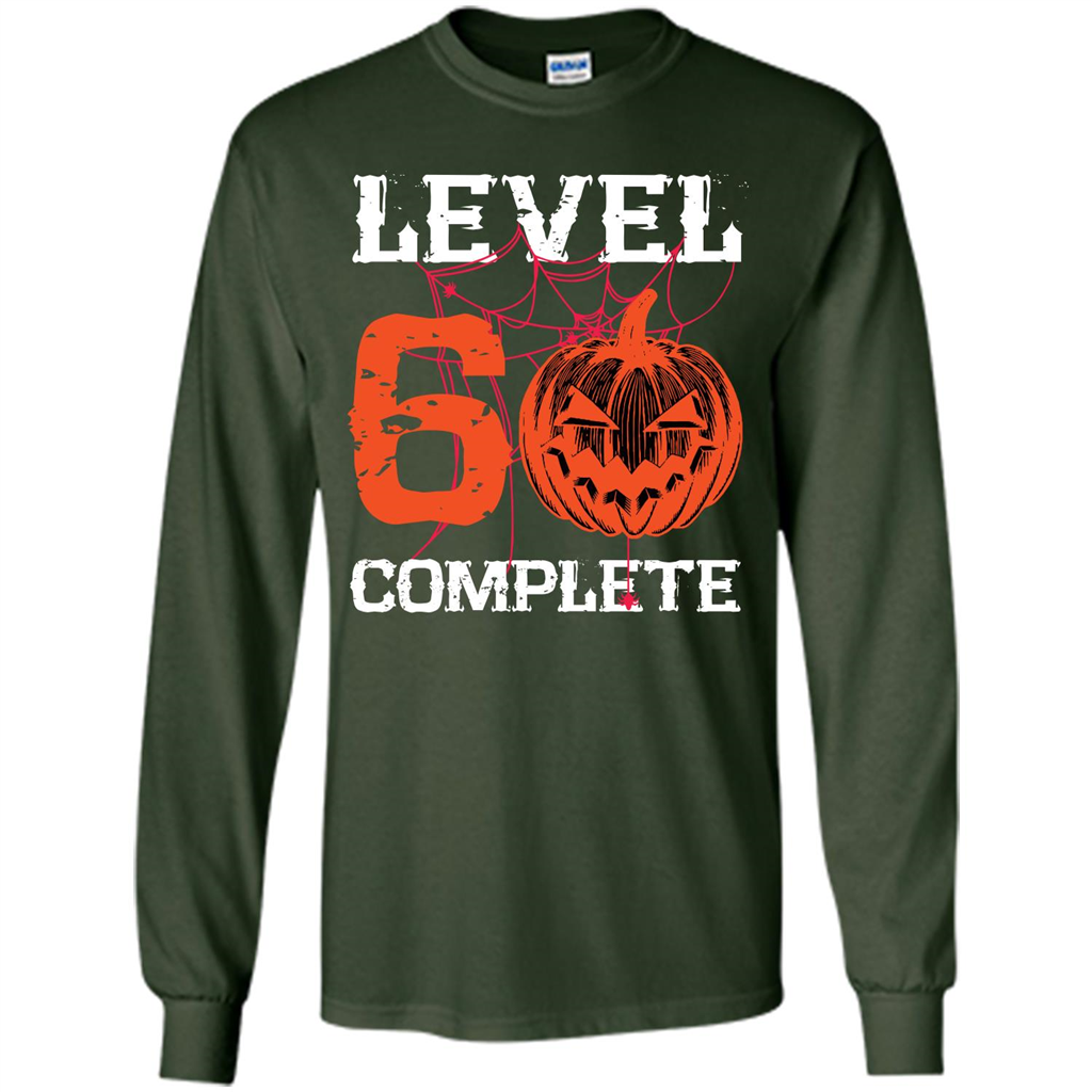 Halloween T-shirt Level 60 Complete Forest Green