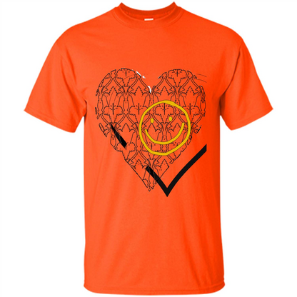 I Love Sherlock T-shirt Orange