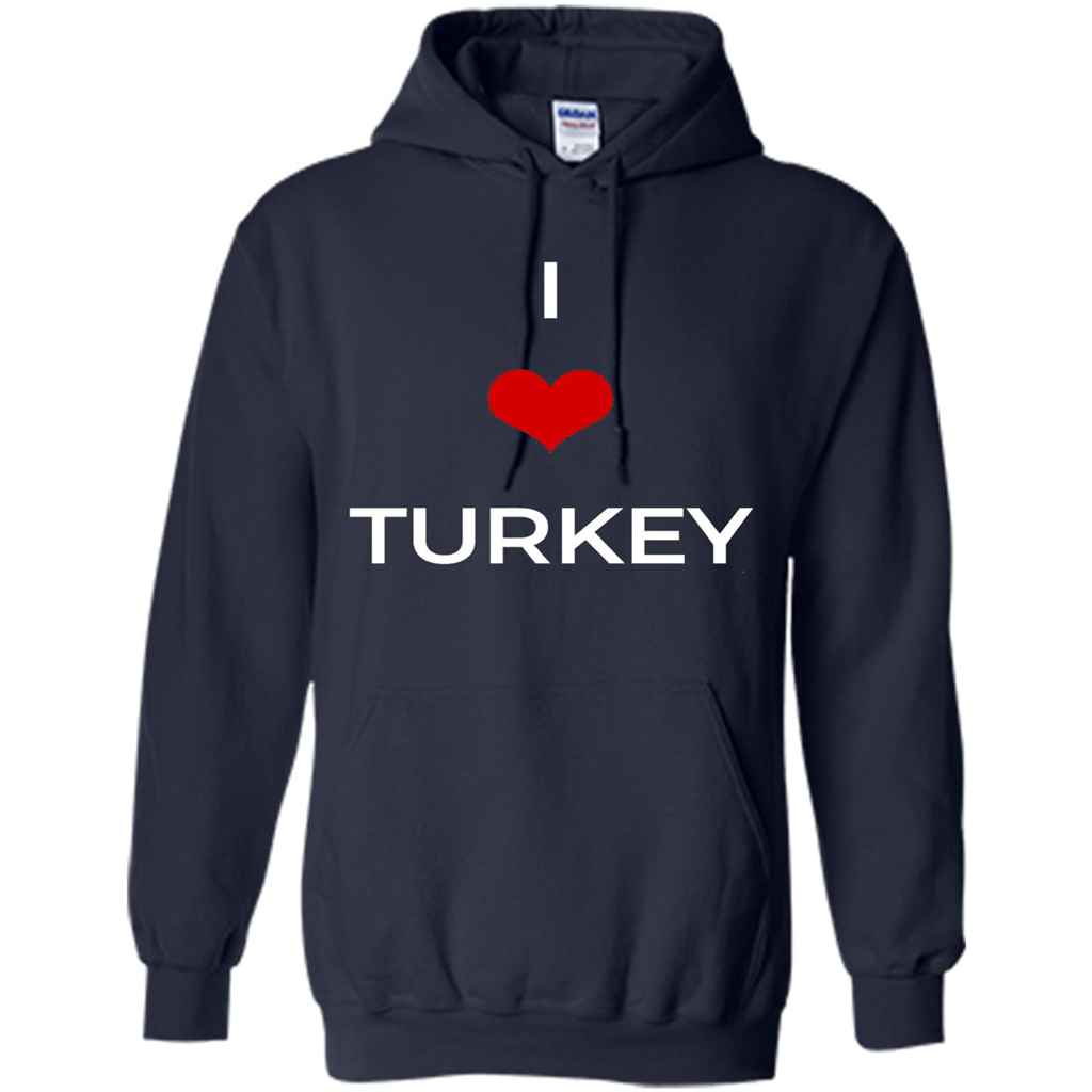 I Love Turkey T-shirt Navy