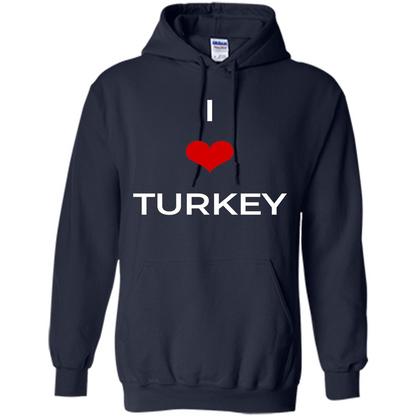 I Love Turkey T-shirt Navy