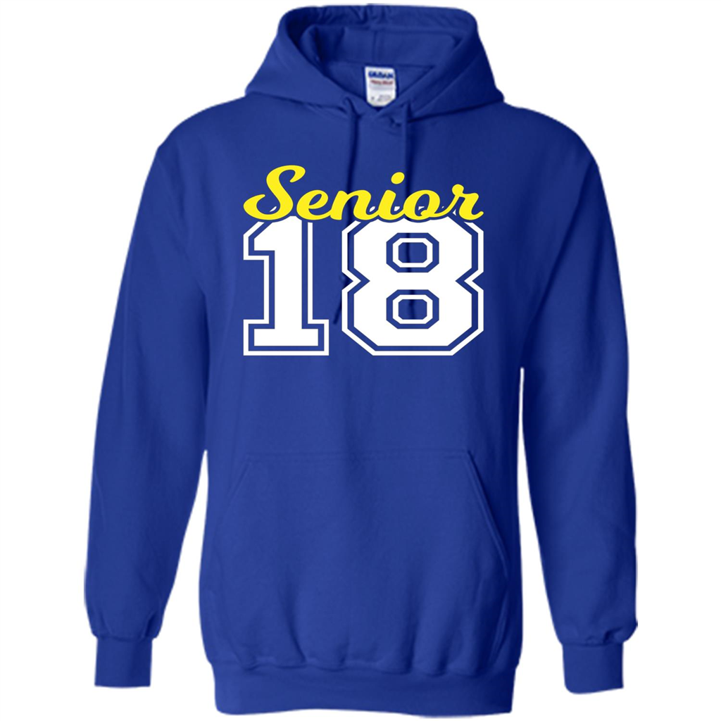 Senior Class of 2018 Jersey Style T-shirt Royal