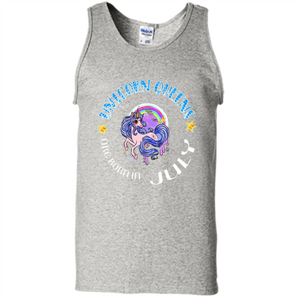 July Unicorn T-shirt Unicorn Queens Are Born July Ash