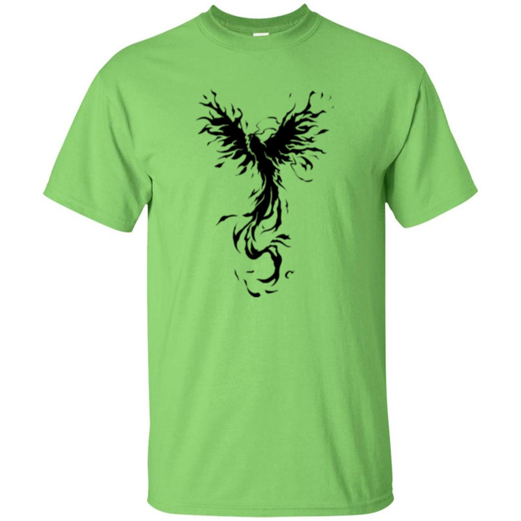 Black Phoenix T-shirt Lime