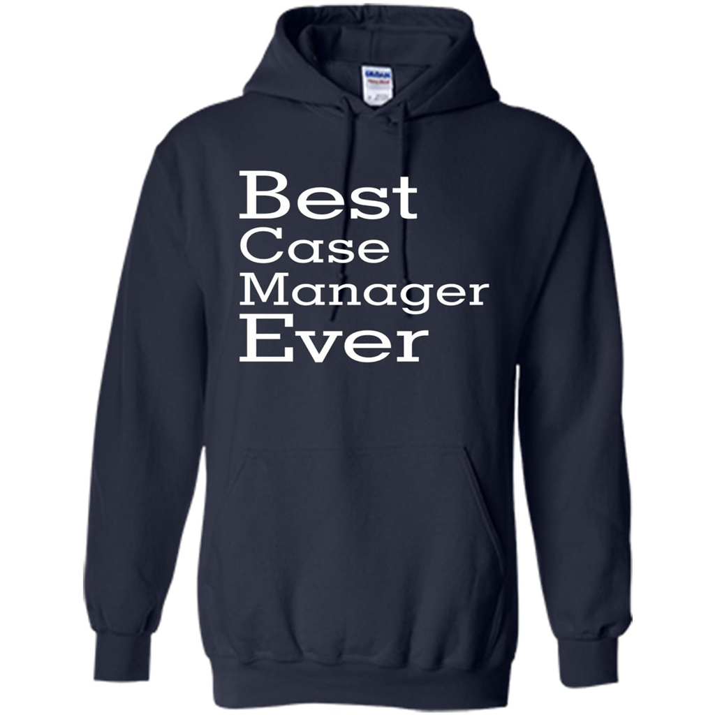 Best Case Manager Ever-Christmas Gift T-shirt Navy