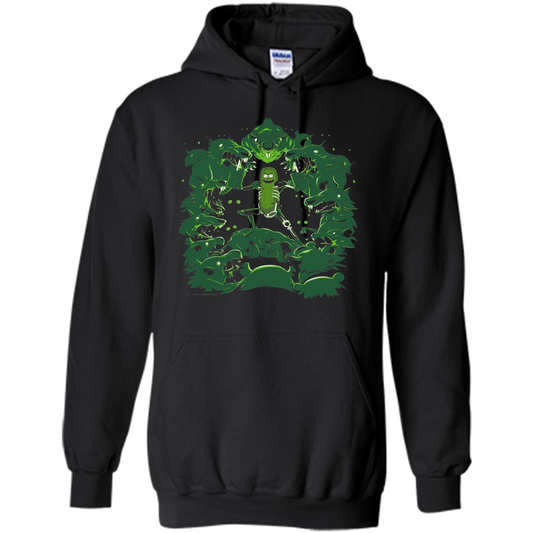 Pickle Rick and The Rats T-shirt Black