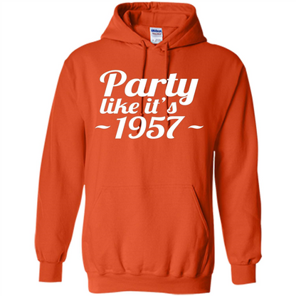 Party Like It's 1957 T-shirt Orange