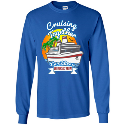 Cruising Together 2017 Anniversary Caribbean Cruise T-Shirt Royal