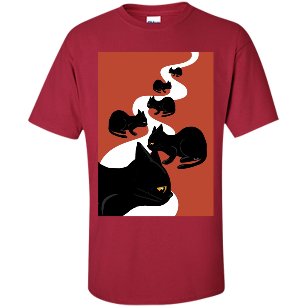 Cat T-Shirt Cat Flow Cardinal