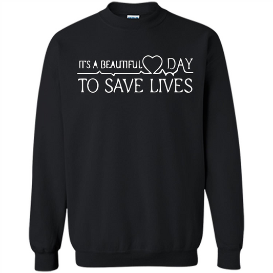 Movie. It's a Beautiful Day To Save Lives T-Shirt Black