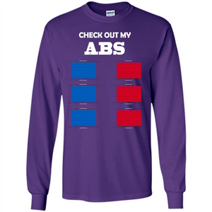 Funny Engineer T-shirt Check Out My Abs