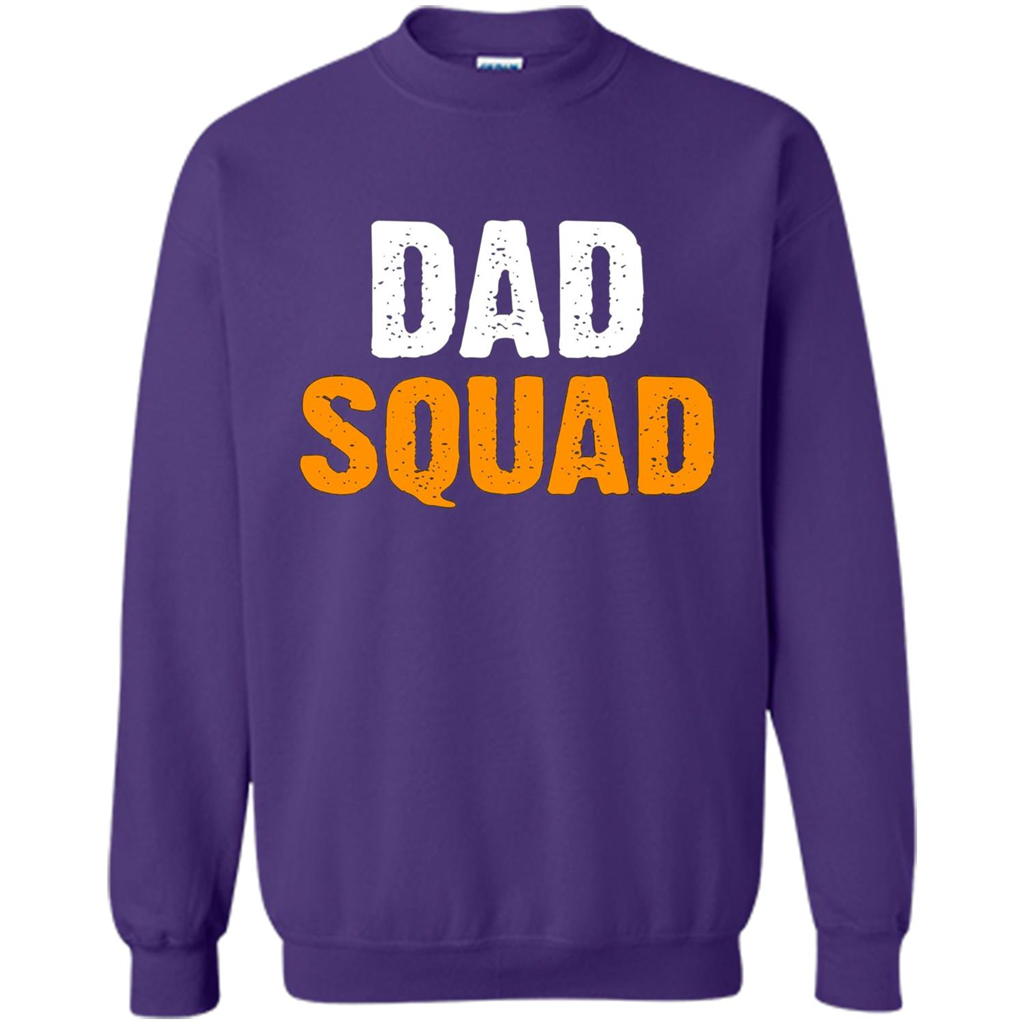 Fathers day T-shirt DAD Squad Funny T-Shirt Purple