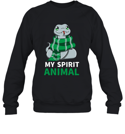 Slytherin - My Spirit Animal Harry Potter Sweatshirt Sweatshirt Black