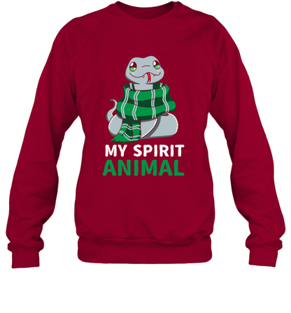 Slytherin - My Spirit Animal Harry Potter Sweatshirt Sweatshirt Cardinal Red