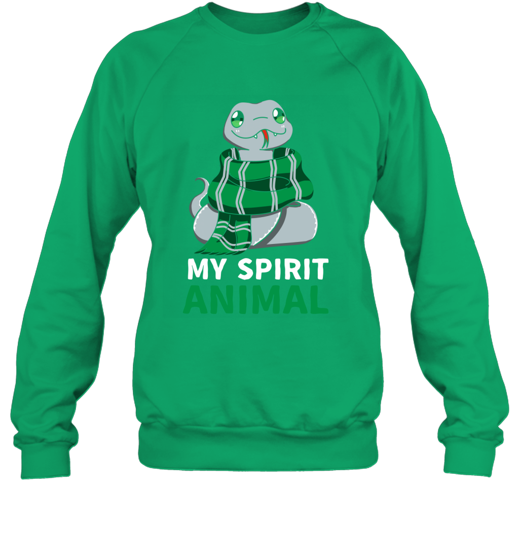 Slytherin - My Spirit Animal Harry Potter Sweatshirt Sweatshirt Irish Green
