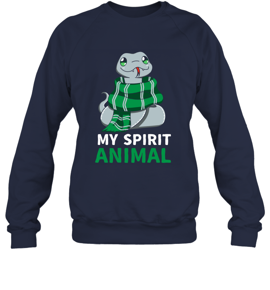 Slytherin - My Spirit Animal Harry Potter Sweatshirt Sweatshirt Navy