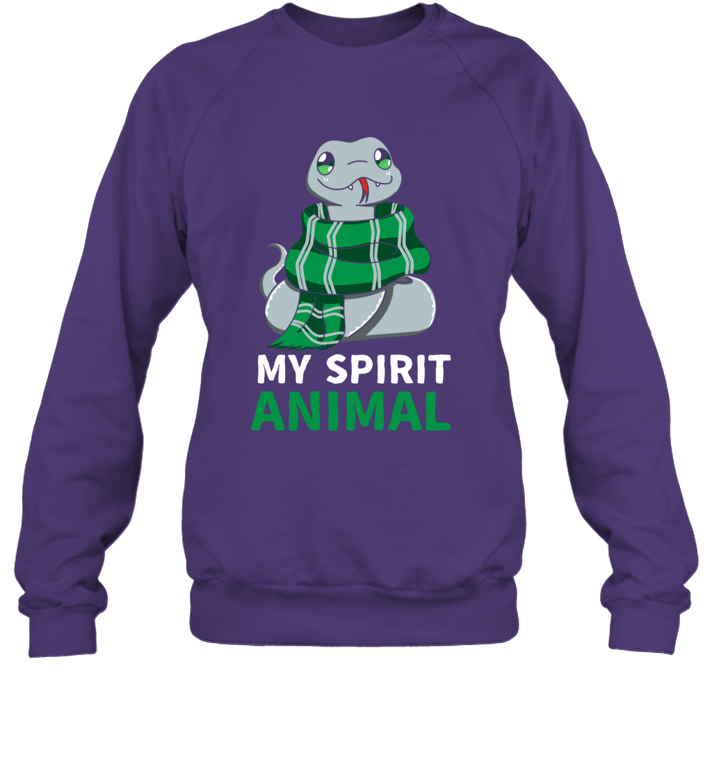 Slytherin - My Spirit Animal Harry Potter Sweatshirt Sweatshirt Purple