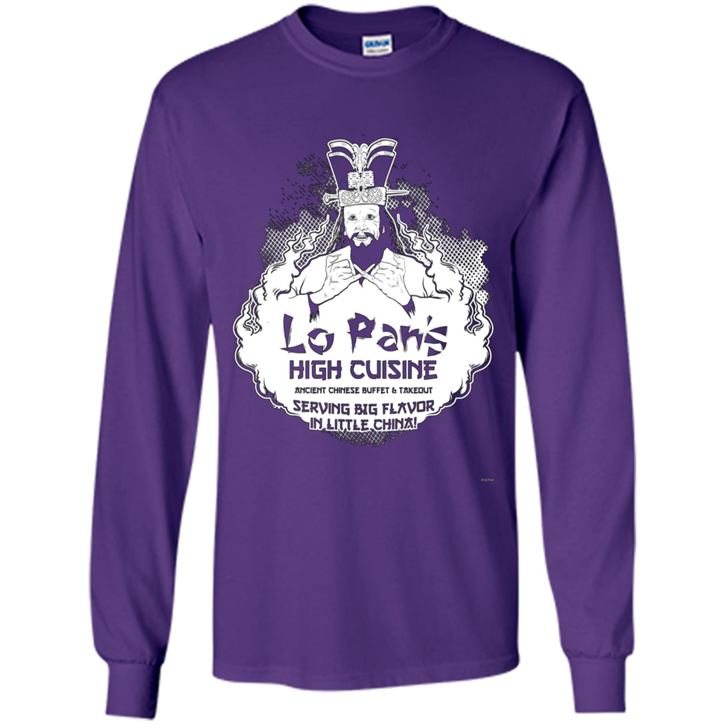 Lo Pan's High Cuisine T-shirt Purple