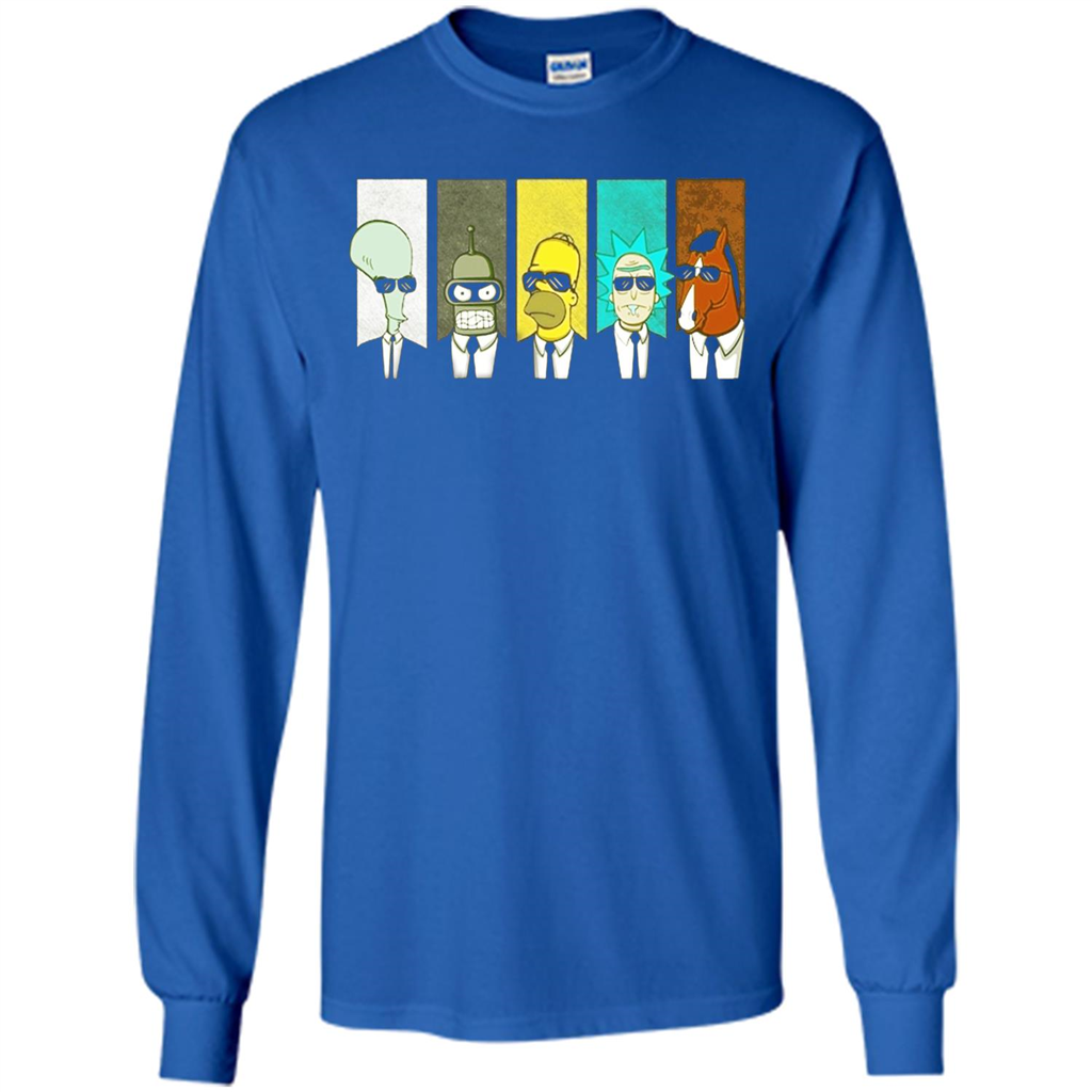 Form Into Rick And Go To The Morty T-shirt Royal