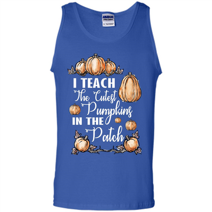 Halloween T-shirt I Teach The Cutest Pumpkins In The Patch Royal