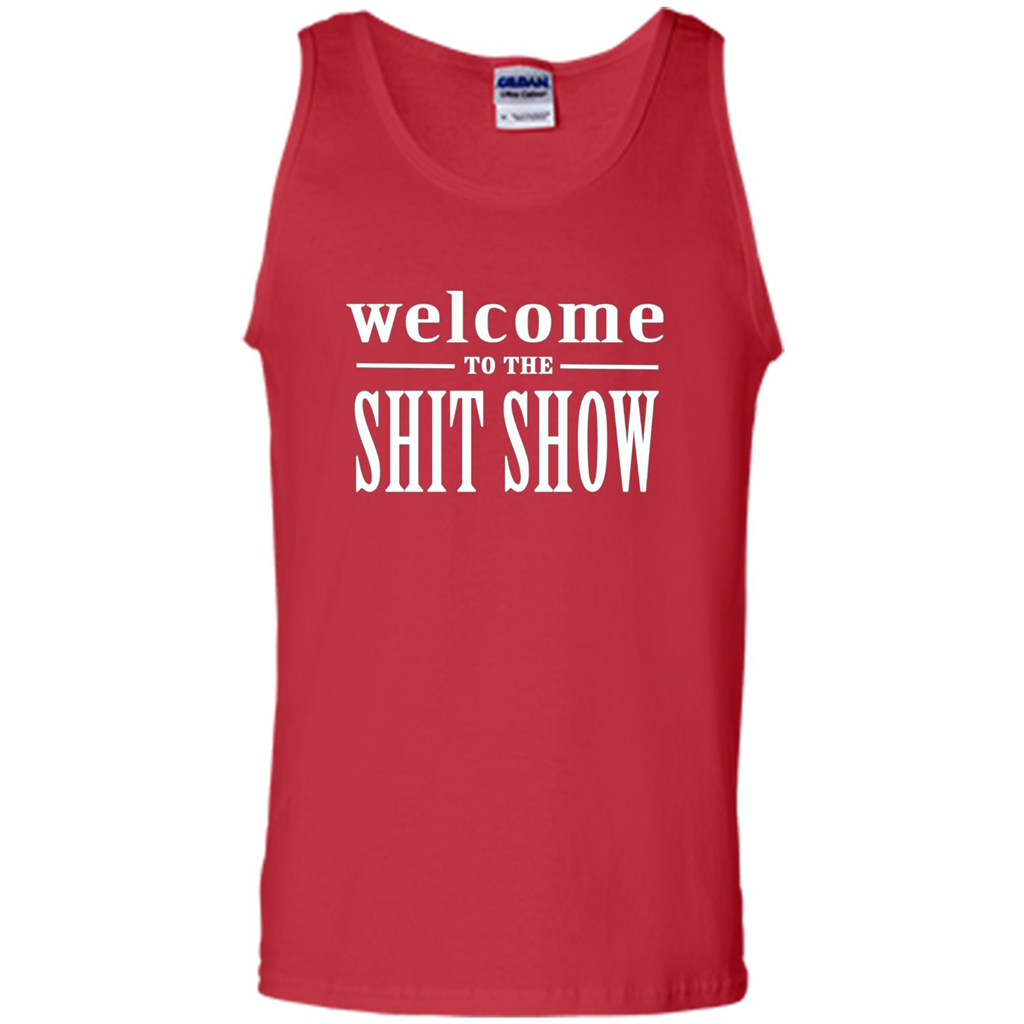 Welcome To The Shit Show T-shirt Red