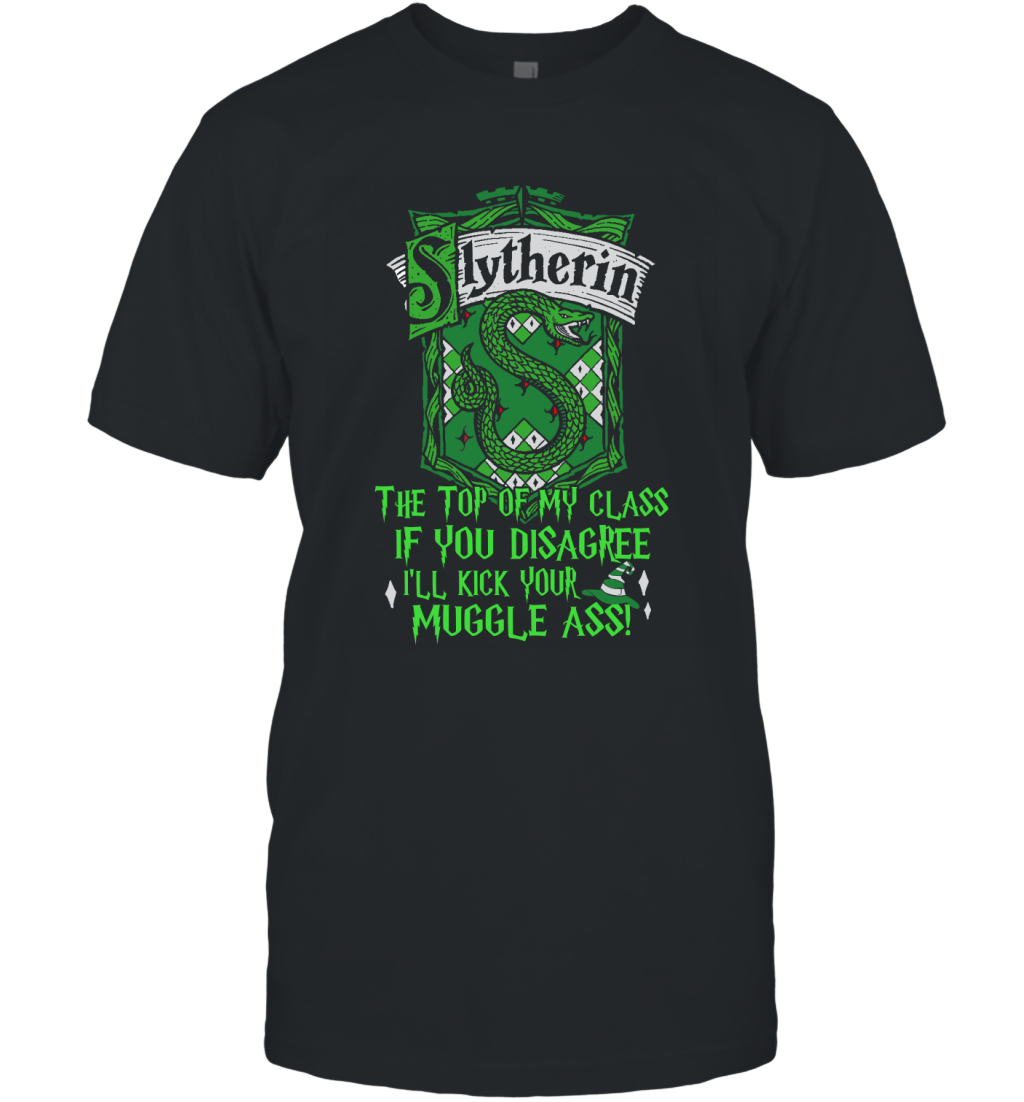 Harry Potter Quotes Slytherin T-Shirt T-Shirt Black