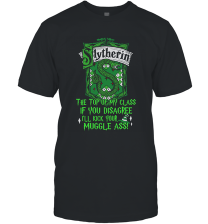 Harry Potter Quotes Slytherin T-Shirt T-Shirt Black
