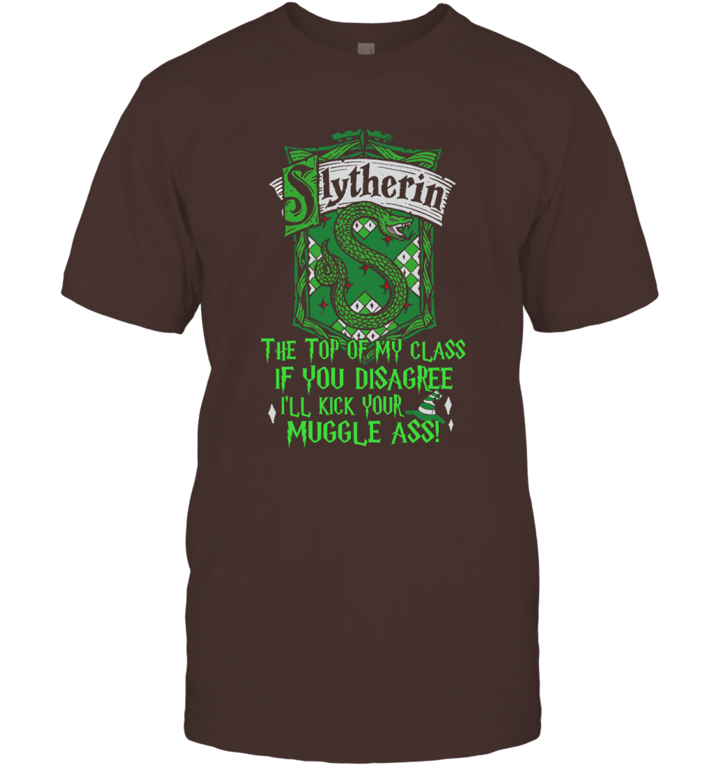 Harry Potter Quotes Slytherin T-Shirt T-Shirt Dark Chocolate