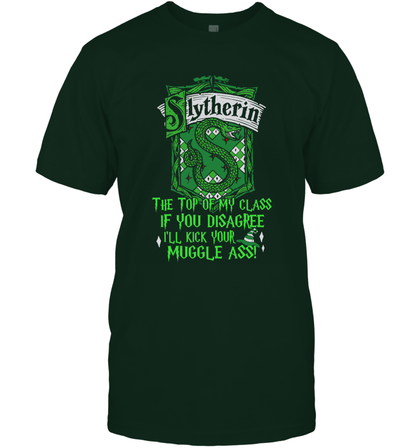 Harry Potter Quotes Slytherin T-Shirt T-Shirt Forest Green
