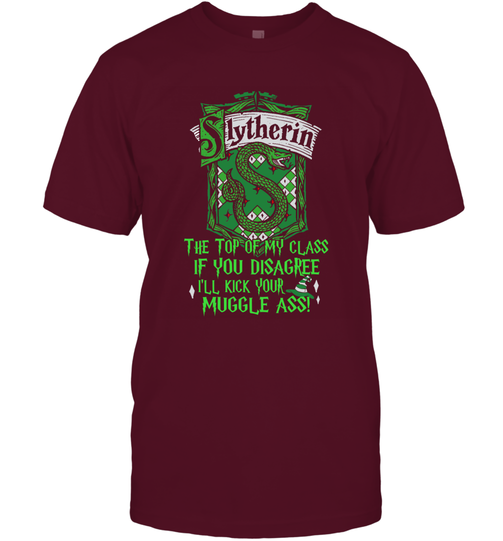 Harry Potter Quotes Slytherin T-Shirt T-Shirt Maroon