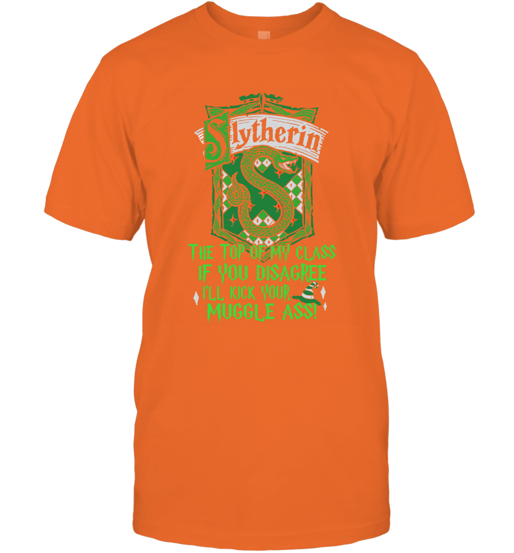 Harry Potter Quotes Slytherin T-Shirt T-Shirt Orange