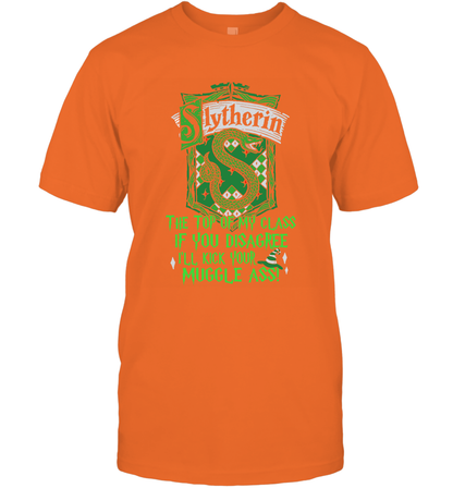 Harry Potter Quotes Slytherin T-Shirt T-Shirt Orange