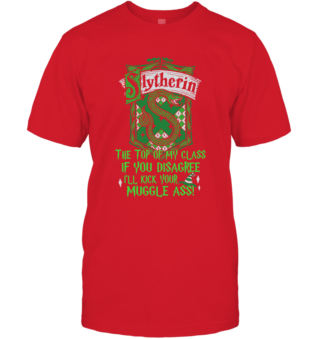 Harry Potter Quotes Slytherin T-Shirt T-Shirt Red