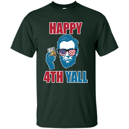 Independence Day Happy 4th Yall Forest Green