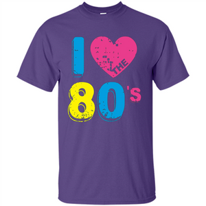 Vintage T-shirt I Love the 80's T-shirt