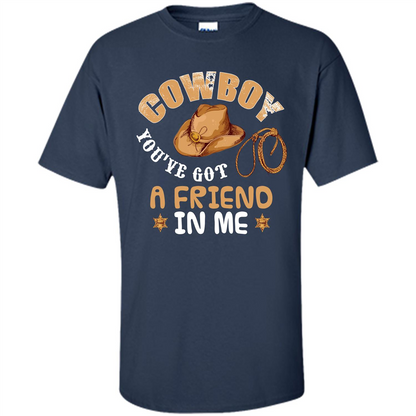 Cowboy You've Got a Friend in Me T-shirt Navy
