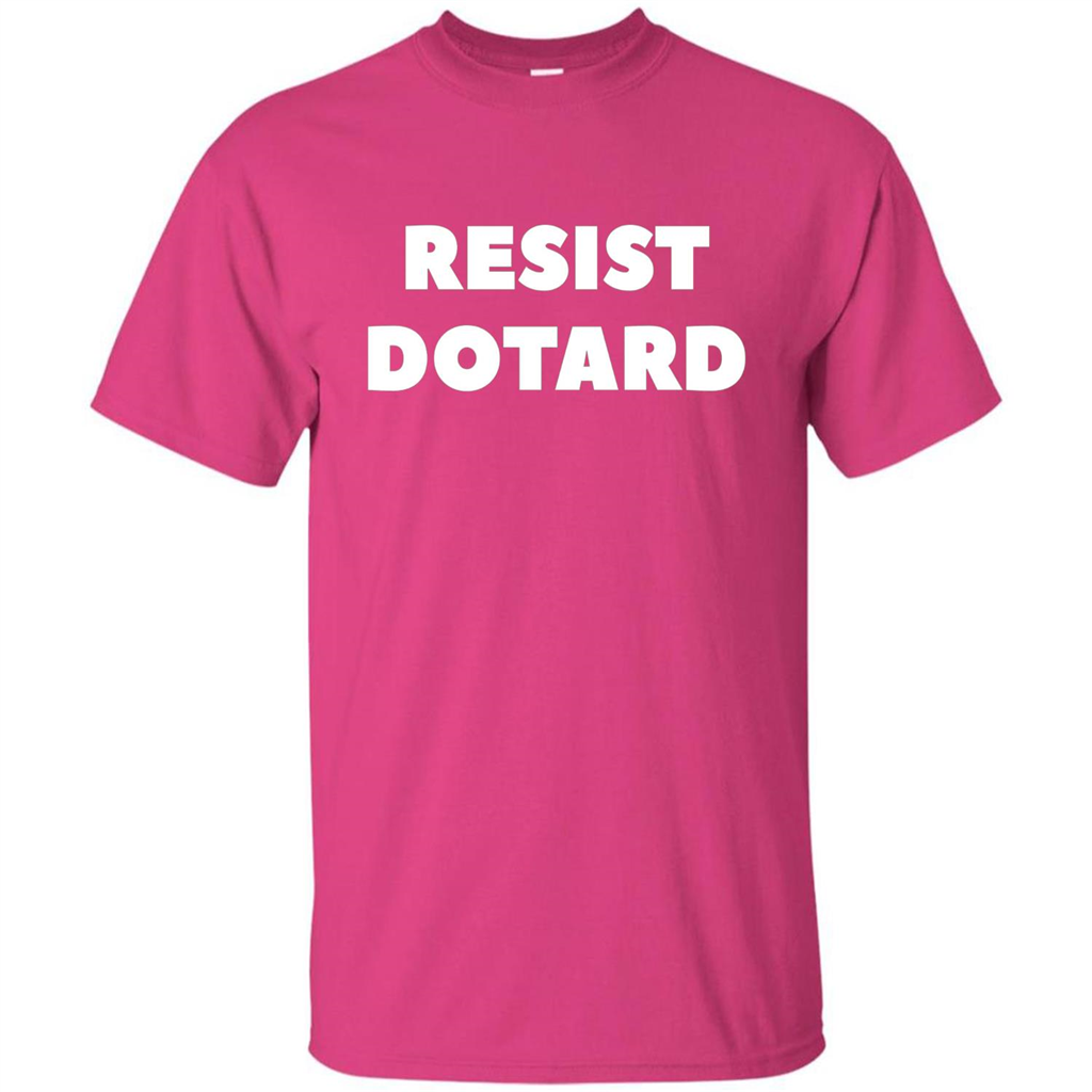 American President T-shirt Resist Dotard T-Shirt Heliconia