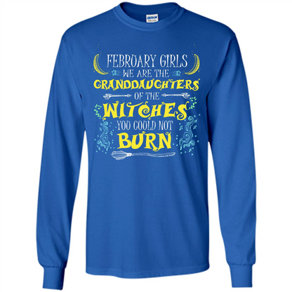 Halloween T-shirt February Girls T-shirt Royal