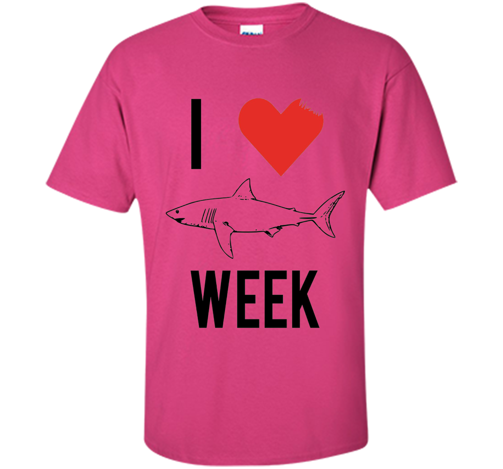 I Love Shark Shirt shirt Heliconia