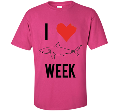 I Love Shark Shirt shirt Heliconia