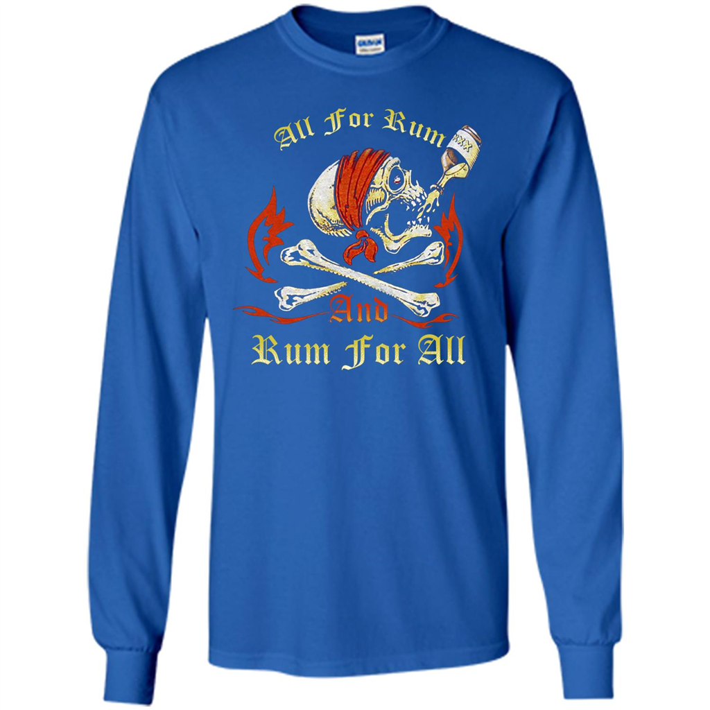 Rum T-shirt All for Rum And Rum For All T-shirt Royal