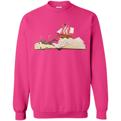 Book Reader T-shirt Love To Read Book Heliconia