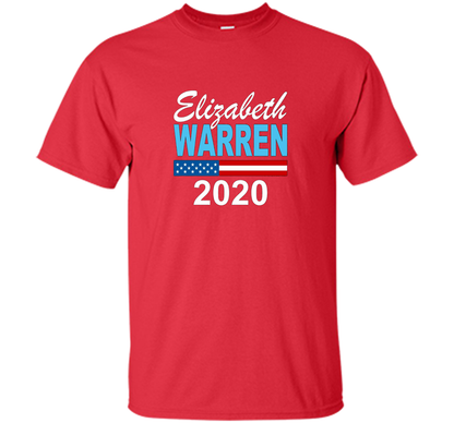 Elizabeth Warren 2020 T-shirt - E1226 shirt Red