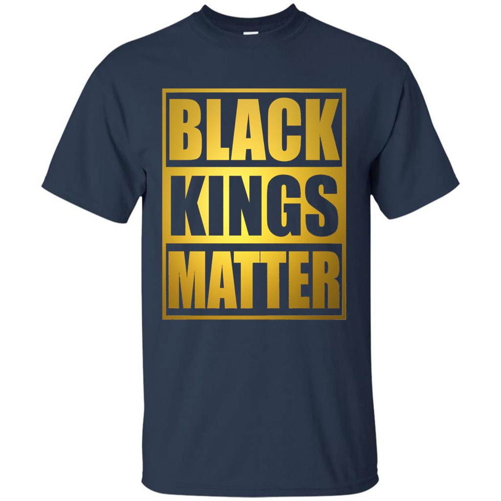 Black Kings Matter T-shirt Navy