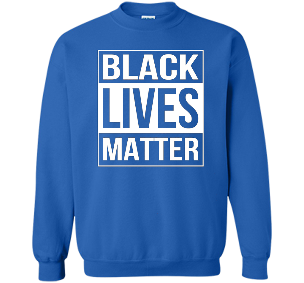 Black Lives Matter Political Protest T-Shirt shirt Royal