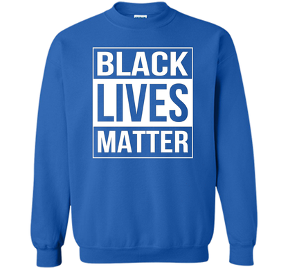Black Lives Matter Political Protest T-Shirt shirt Royal