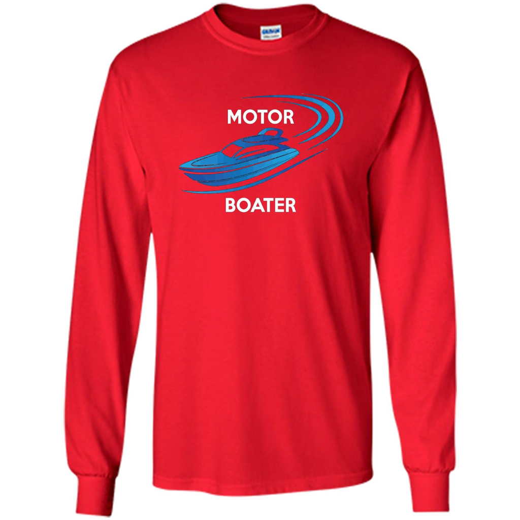 Motor Boater T-shirt Red