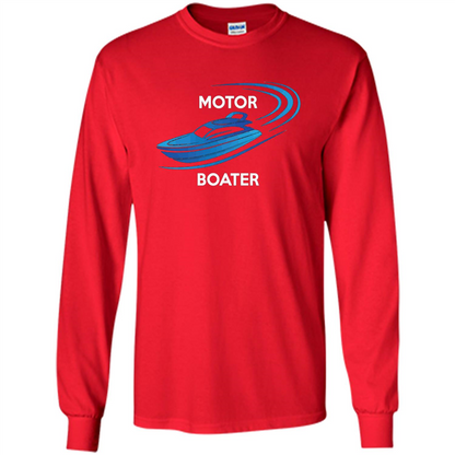 Motor Boater T-shirt Red