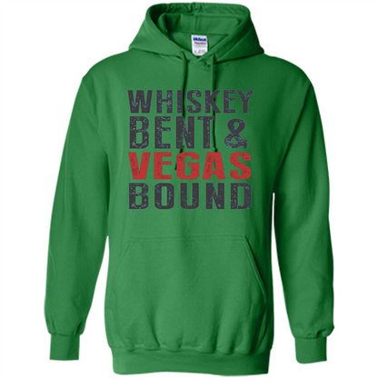 Whiskey Bent And Vegas Bound T-shirt Bachelor tshirt Irish Green