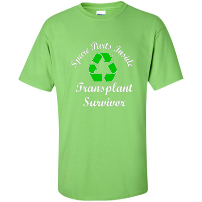 Spare Parts Inside Transplant Survivor T-shirt